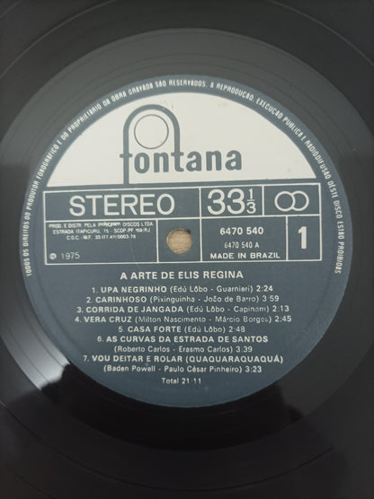 Lp Vinil Elis Regina A arte de Duplo