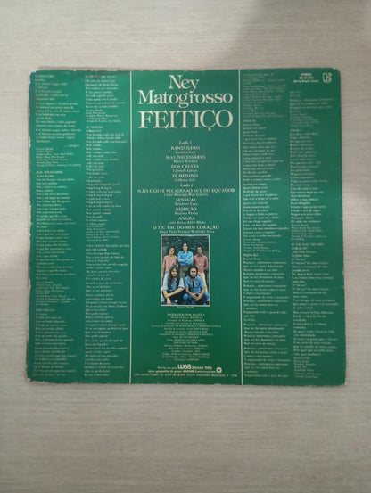 Lp Vinil Ney Matogrosso Feitiço Capa Dupla