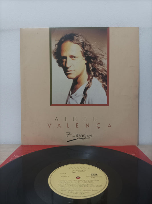 Lp Vinil Alceu Valença 7 Desejos Com Encarte