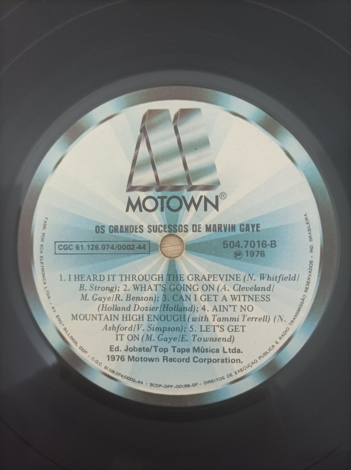 Disco Vinil Os Grandes Sucessos de Marvin Gaye A