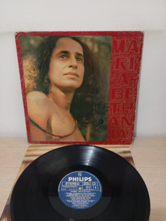 Lp Vinil Maria Bethânia Talismã Com Encarte