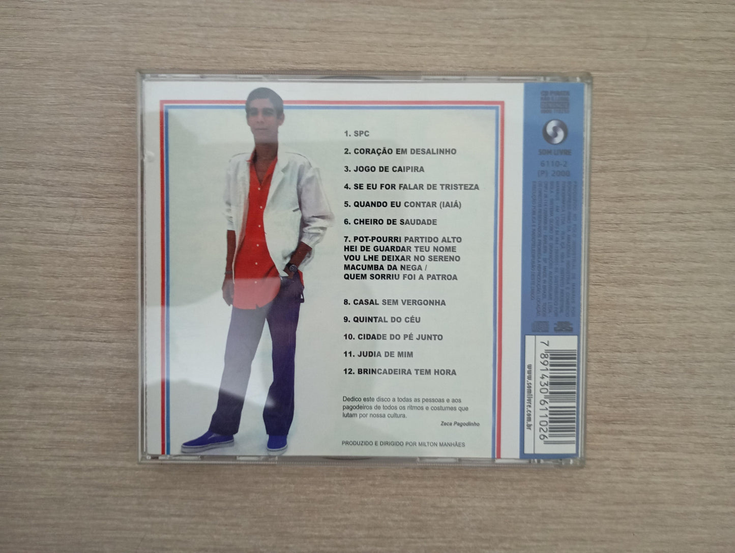 CD Zeca Pagodinho Bambas do Samba