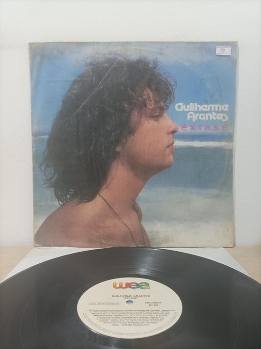 Lp Vinil Guilherme Arantes Êxtase Com Encarte