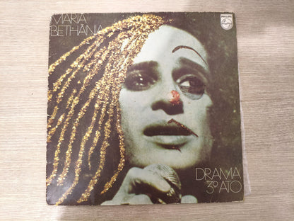 Lp Vinil Maria Bethânia Drama 3º Ato "Luz Da Noite"
