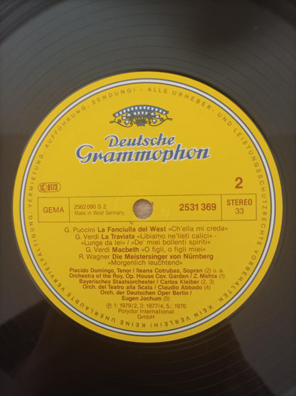 Lp Vinil Placido Domingo Greatest Hits Duplo Importado