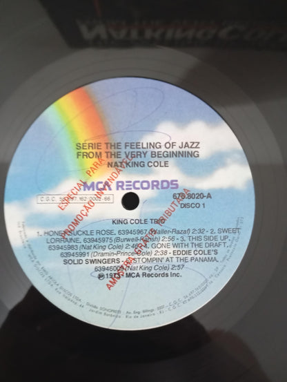 Lp Vinil Nat King Cole The Feeling Of Jazz Duplo