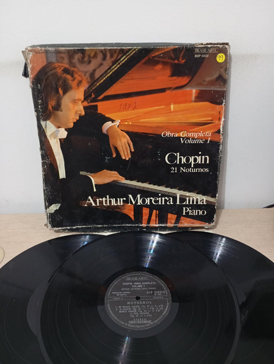 Lp Vinil Box Arthur Moreira Lima Chopin: 21 Noturnos, Leia