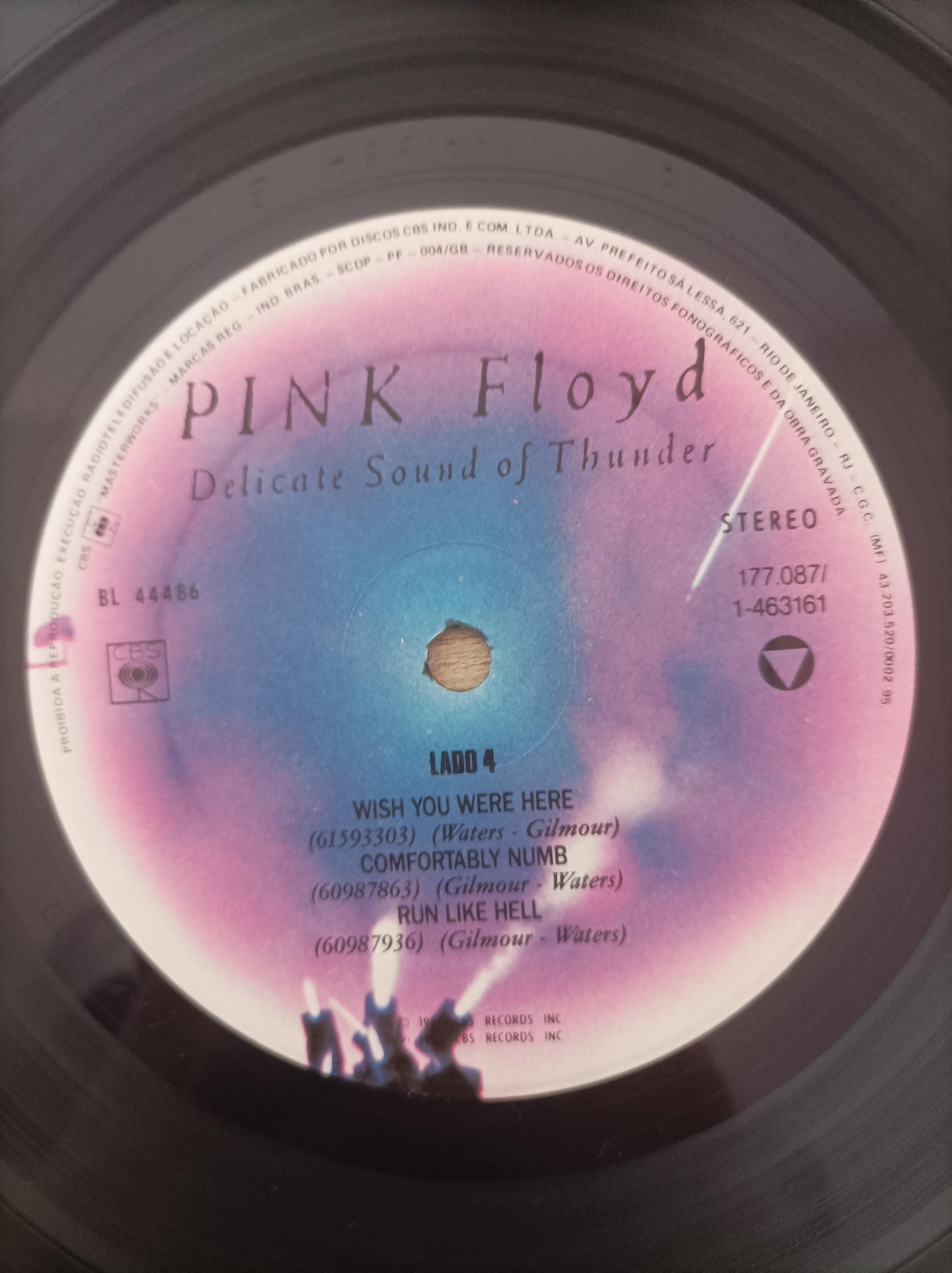 Lp Vinil Pink Floyd Delicate Sound Of Thunder Duplo Encartes