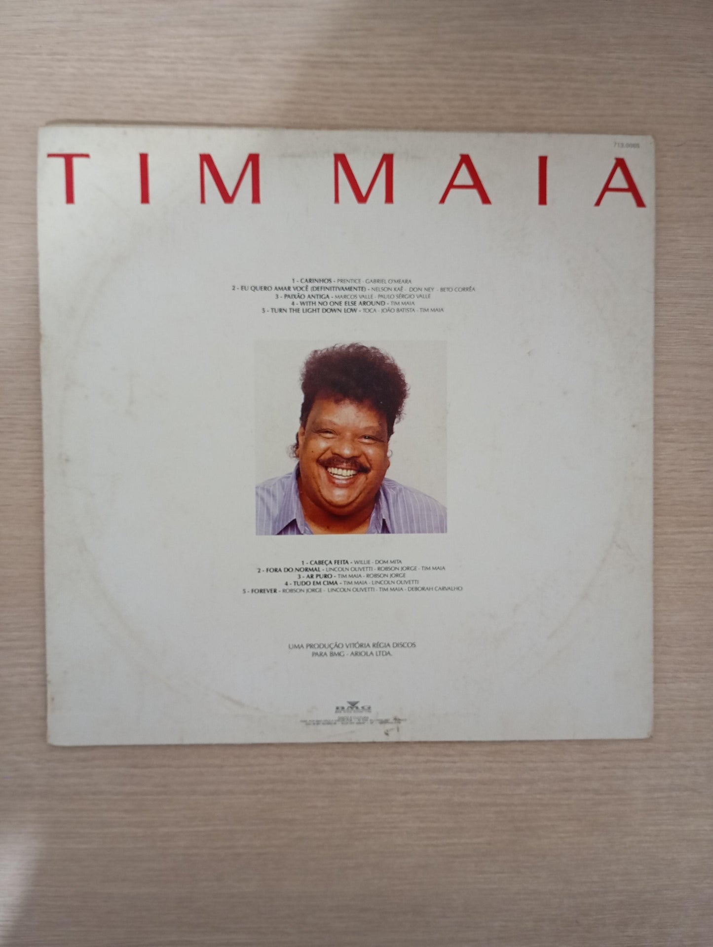 Lp Vinil Tim Maia Carinhos