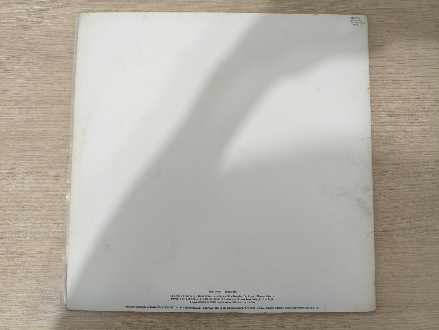 Lp Vinil New Order Substance Duplo Com Encartes