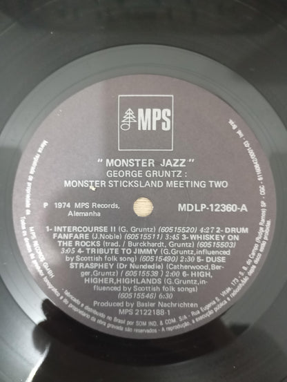 Disco Vinil Monster Sticksland Monster Jazz George Gruntz