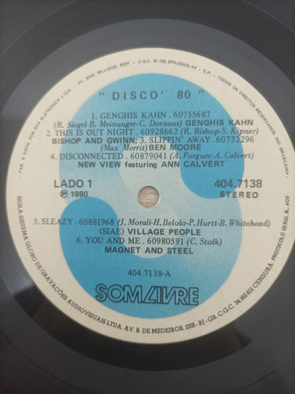 Lp Vinil Disco' 80