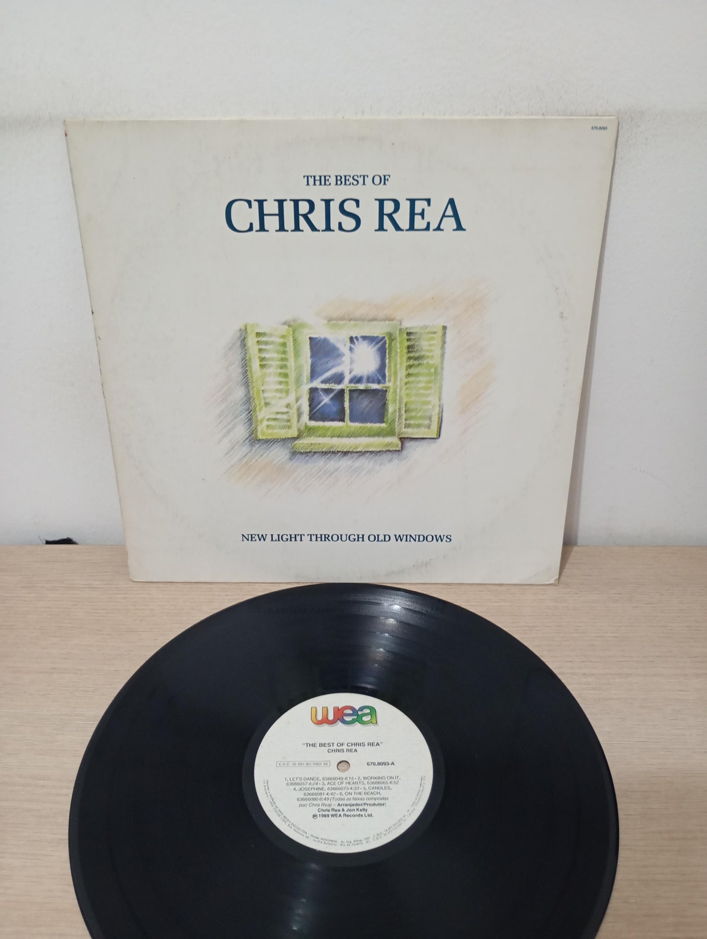 Lp Vinil Chris Rea New Light Through Old Windows The Best Of
