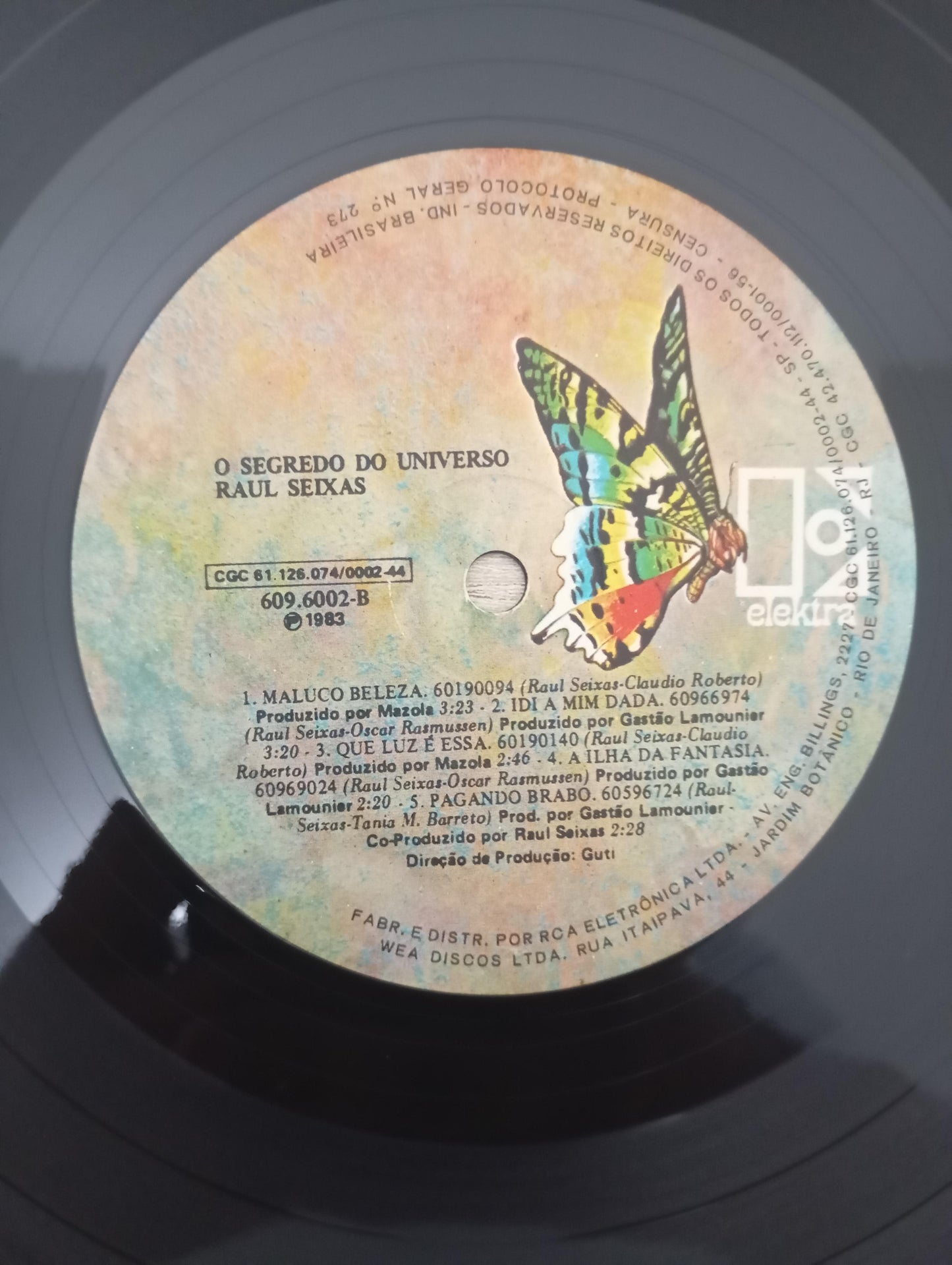 Lp Vinil Raul Seixas O Segredo Do Universo