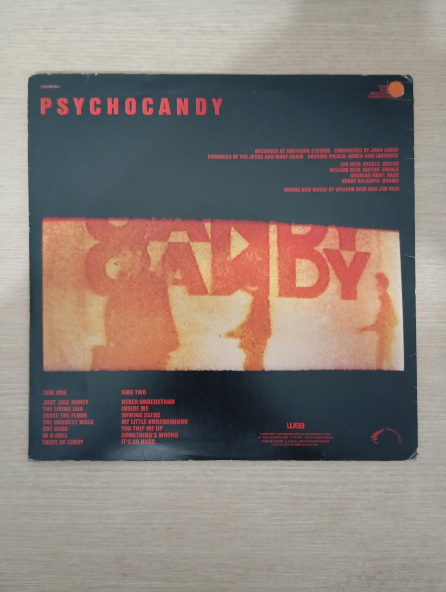 Lp Vinil The Jesus And Mary Chain Psycho Candy Com Encarte