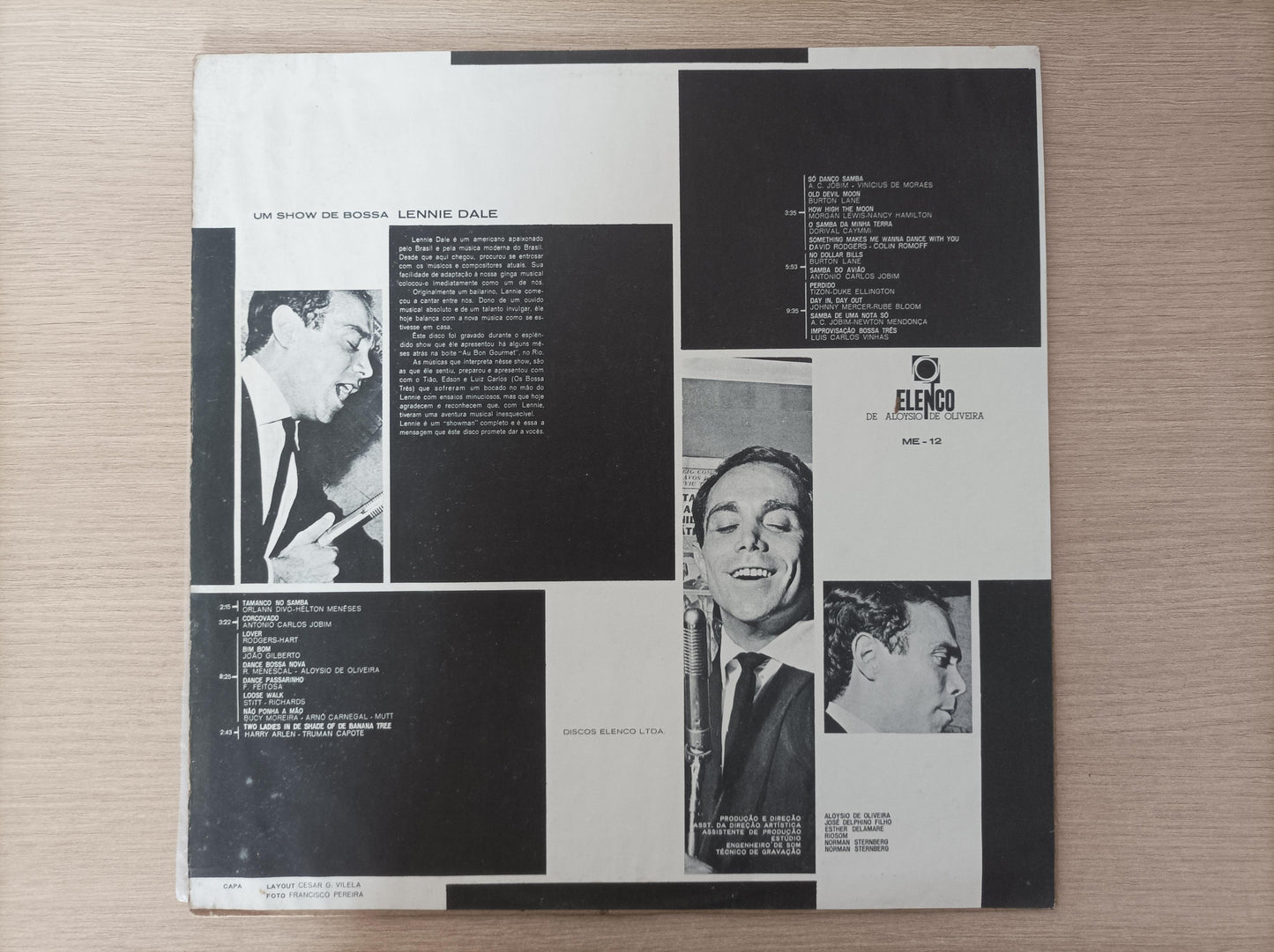 Lp Vinil Lennie Dale Um Show De Bossa..., Leia