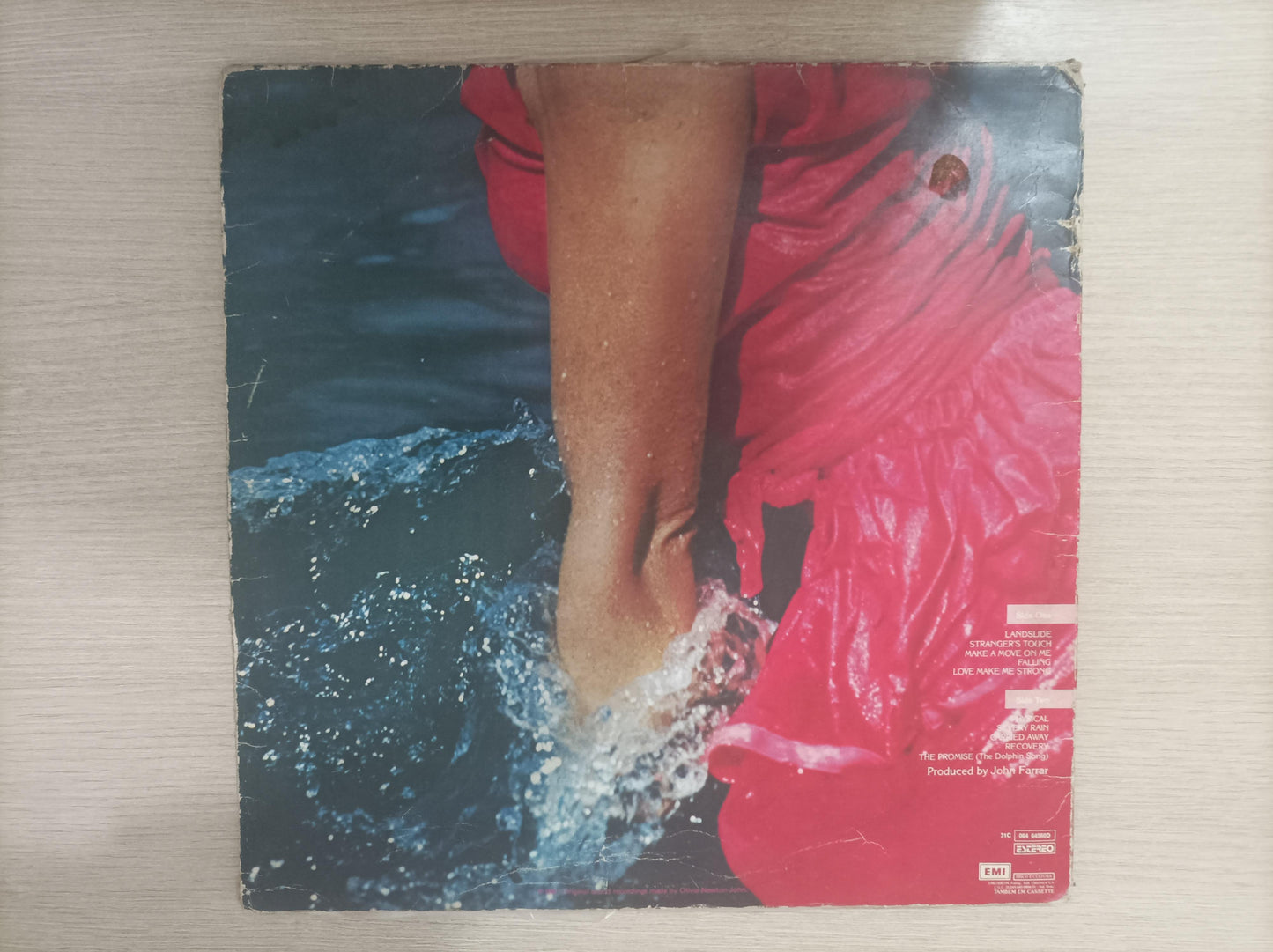 Lp Vinil Olivia Newton-John Physical Capa Dupla Com Encarte