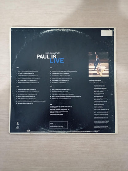 Lp Vinil Paul McCartney Paul Is Live Duplo Com Encartes