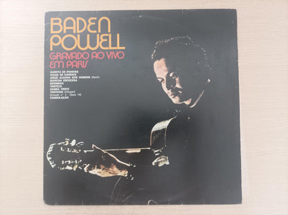 Disco Vinil Gravado Ao Vivo Em Paris Baden Powell A