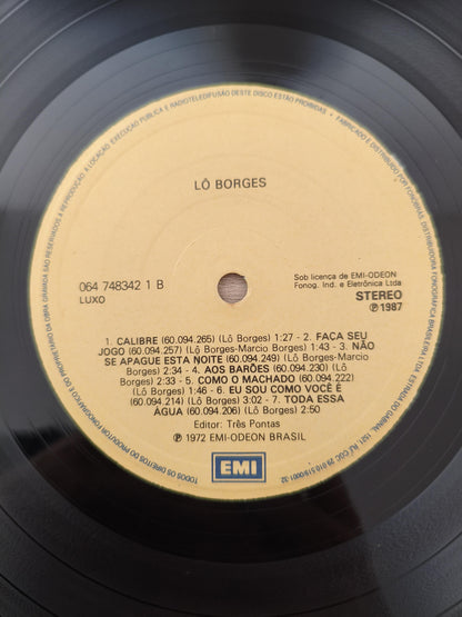 Lp Vinil Lo Borges 1972 1987 Tênis