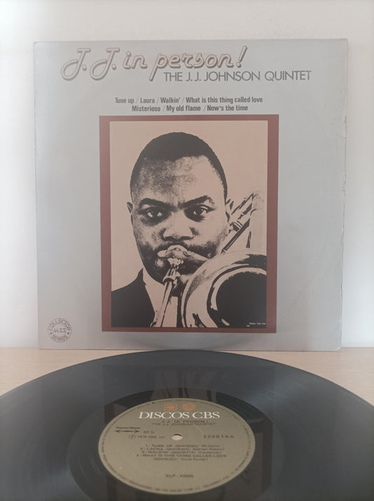 Lp Vinil The J.J. Johnson Quintet In Person!