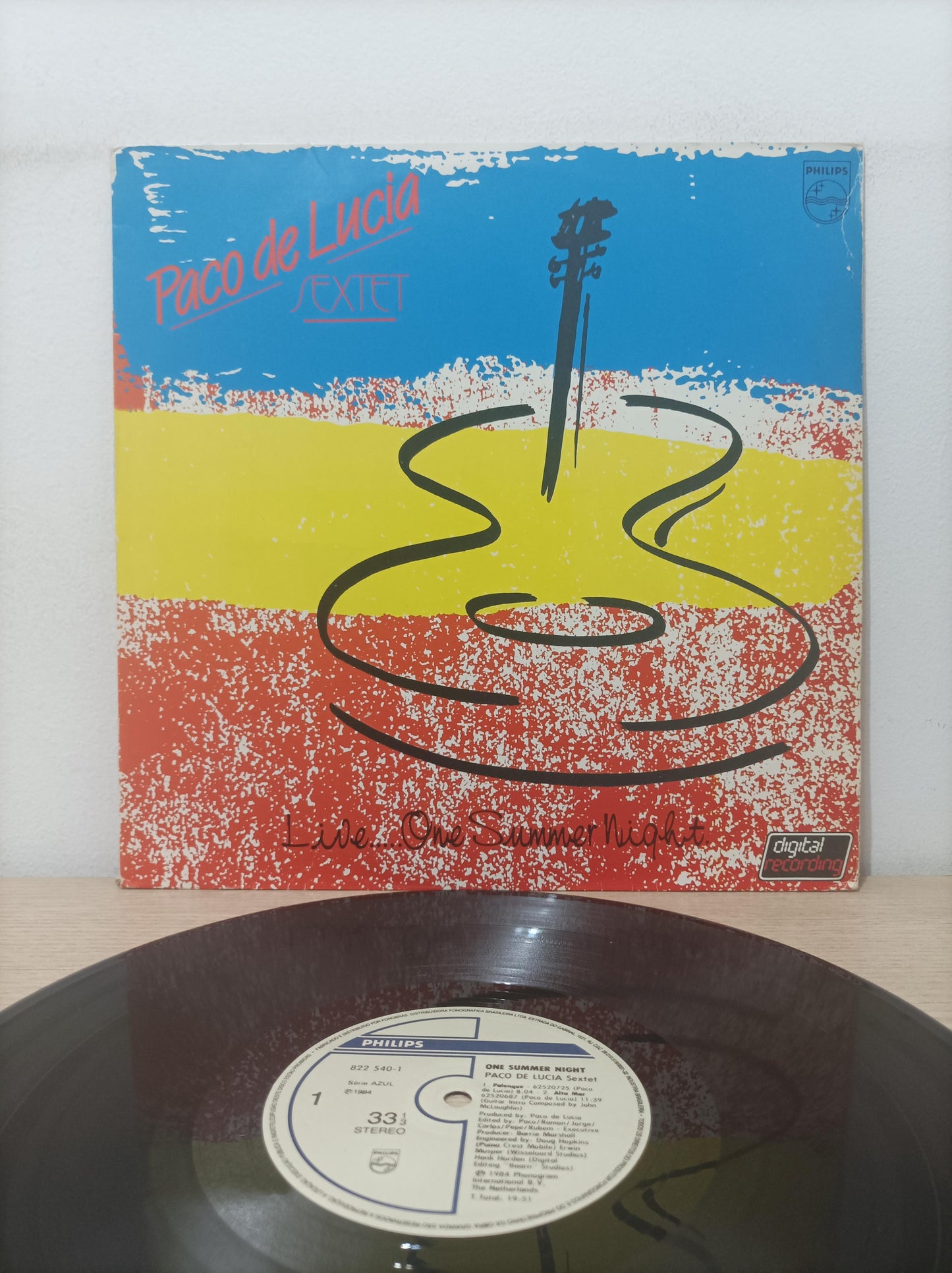 Lp Vinil Paco De Lucía One Summer Night Duplo