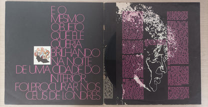 Lp Vinil Caetano Veloso História da MPB Capa Dupla
