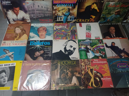 Lp Vinil Lote 20 Unidades Latinas e Europeias