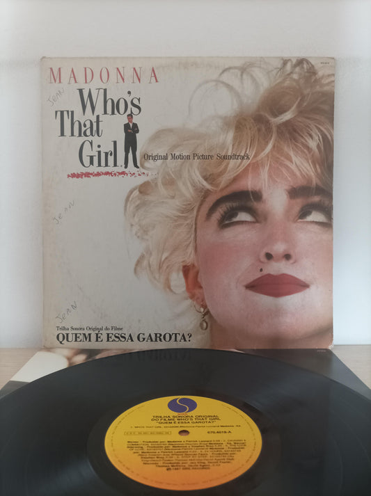 Disco Vinil Who's That Girl Madonna Com Encarte A