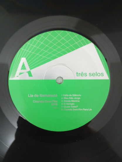 Lp Vinil Lia De Itamaracá Ciranda Sem Fim Com Encarte