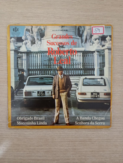 Compacto Vinil Roberto Leal Grandes Sucessos de