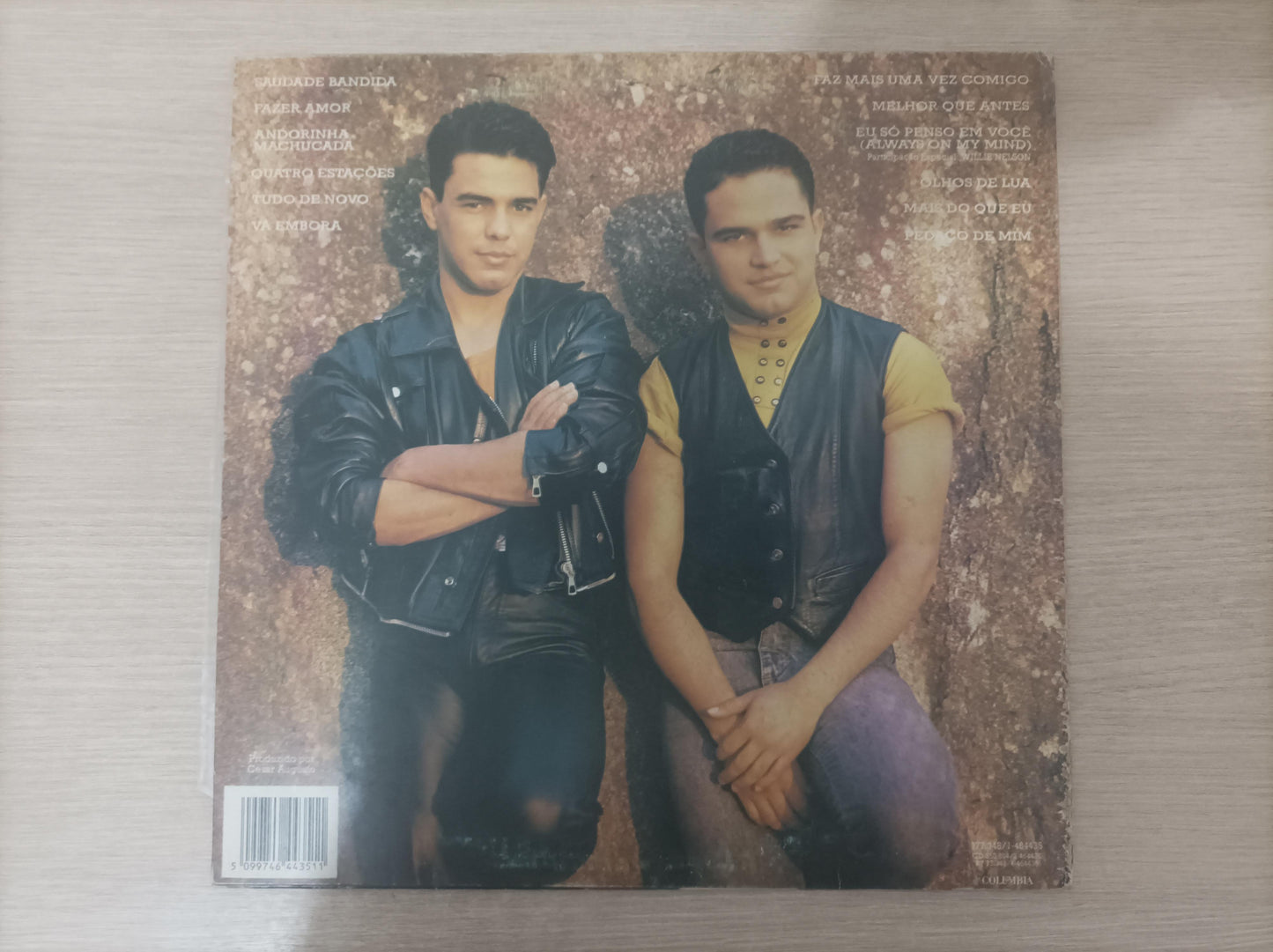 Lp Vinil Zezé Di Camargo & Luciano 1993 Com Encarte