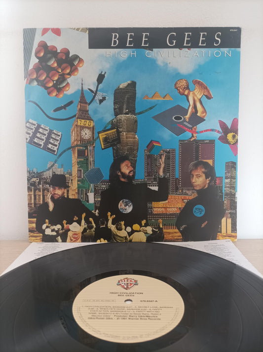 Lp Vinil Bee Gees High Civilization Com Encarte