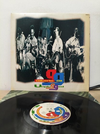 Lp Vinil Gilberto Gil Unplugged Com Encarte