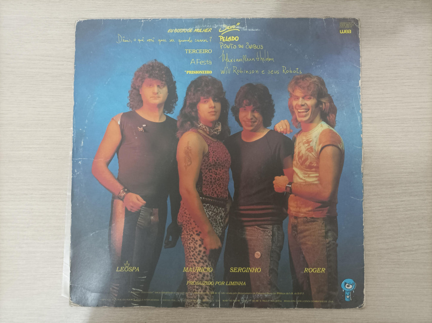 Lp Vinil Ultraje A Rigor Sexo Com Encarte