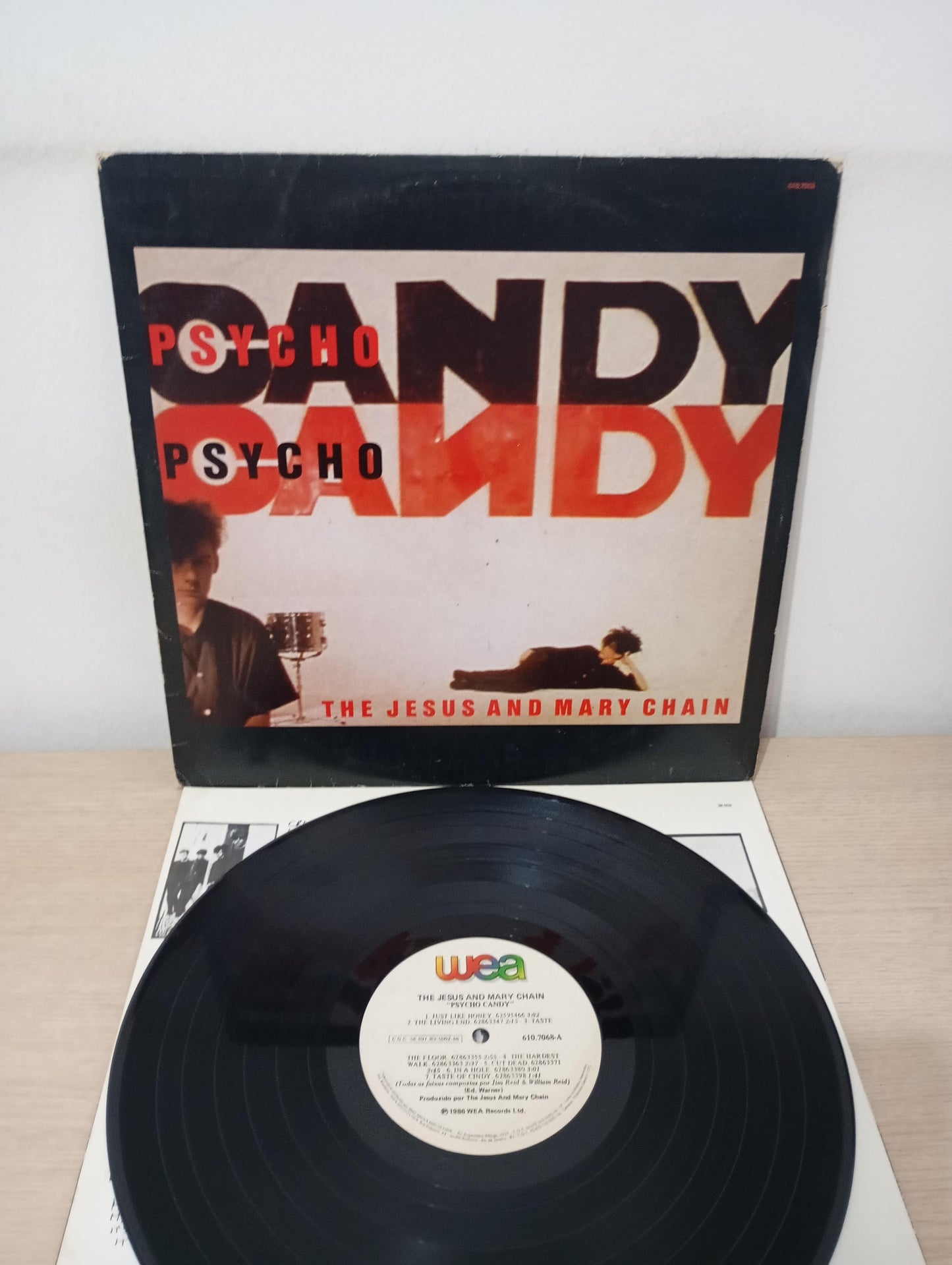 Lp Vinil The Jesus And Mary Chain Psycho Candy Com Encarte