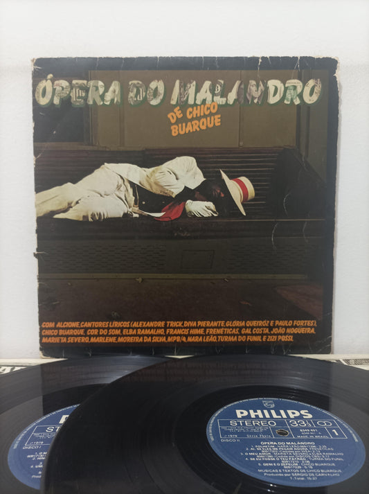 Lp Vinil Chico Buarque Ópera Do Malandro Duplo Com Encartes