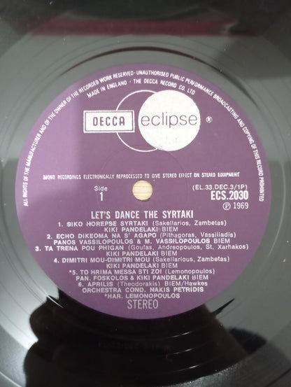 Lp Vinil Let's Dance The Syrtaki