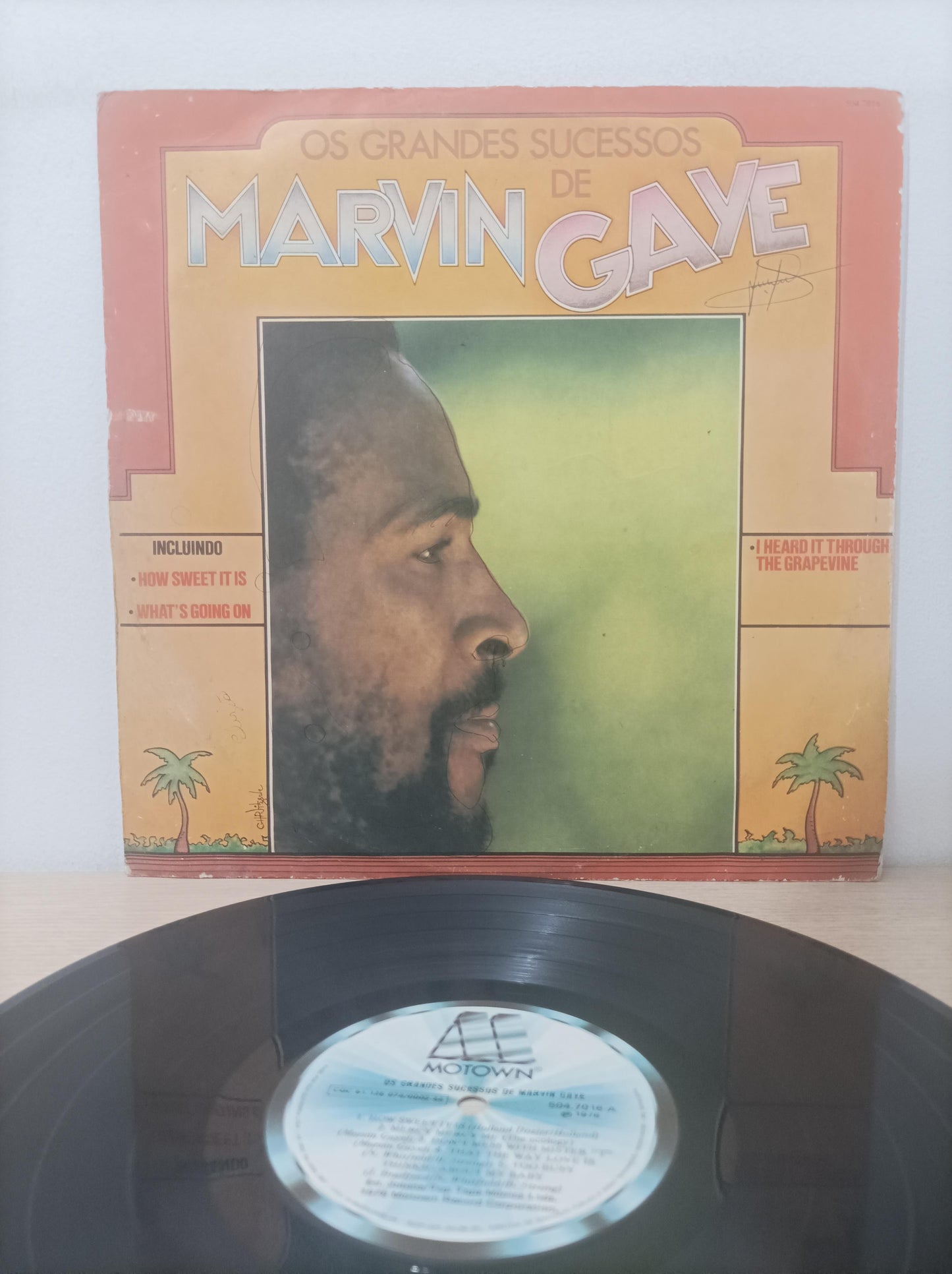 Disco Vinil Os Grandes Sucessos de Marvin Gaye A