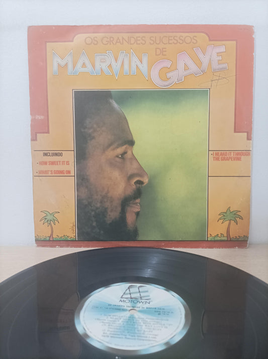 Disco Vinil Os Grandes Sucessos de Marvin Gaye A