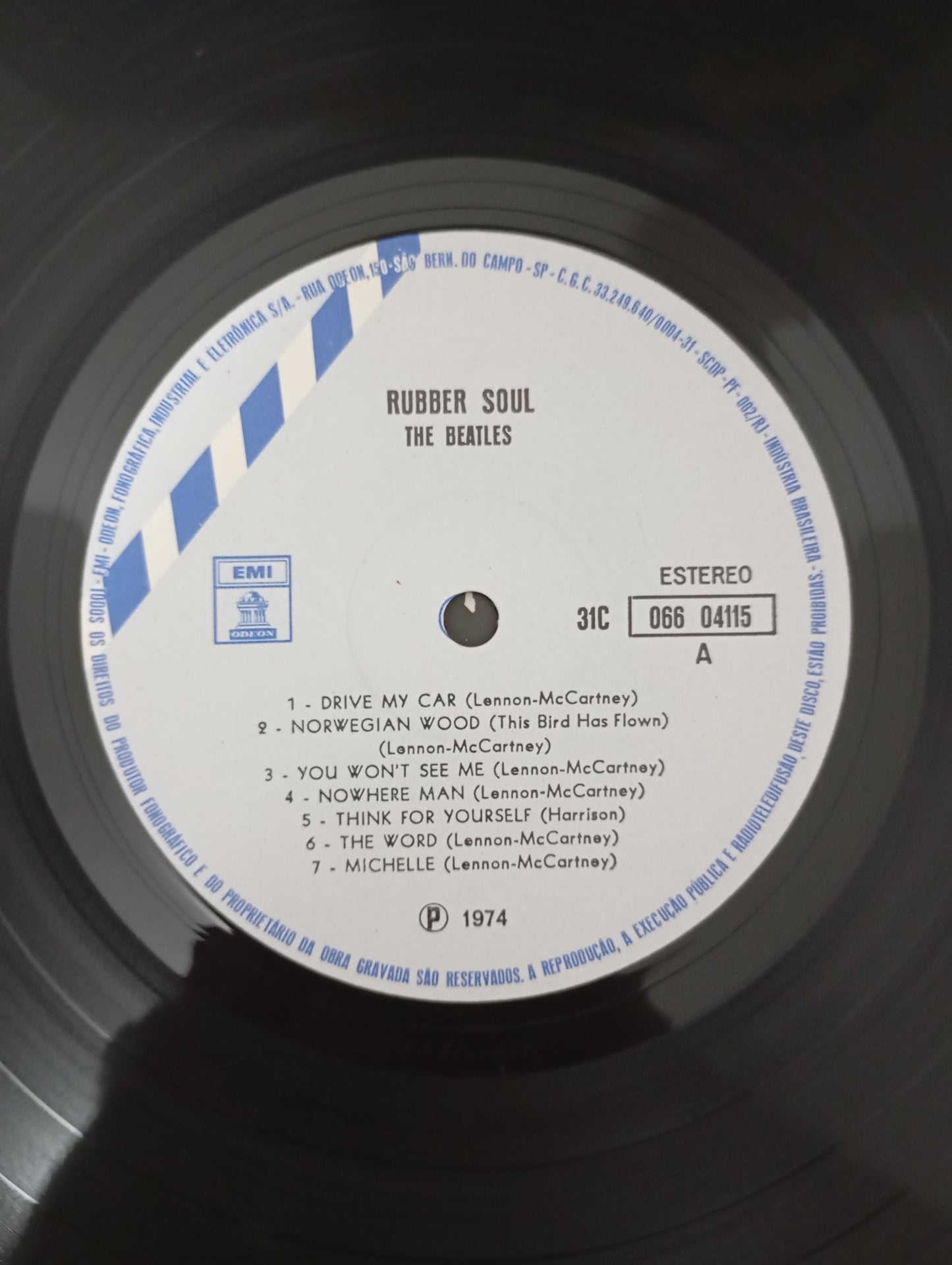 Lp Vinil The Beatles Rubber Soul Com Encarte