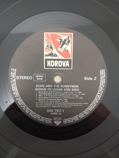 Lp Vinil Echo & The Bunnymen Songs To Learn & Sing Importado