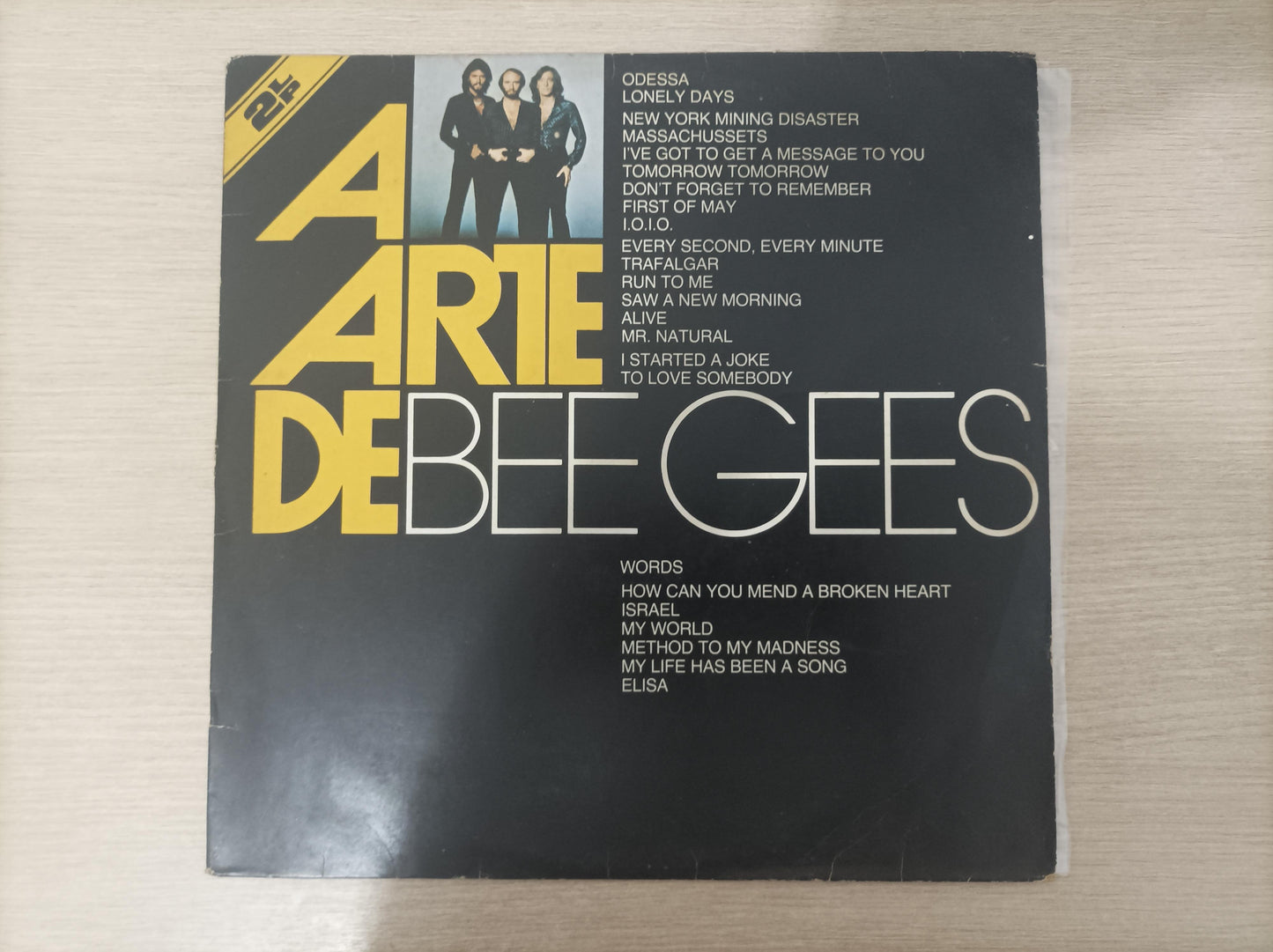Lp Vinil Bee Gees A arte de Duplo