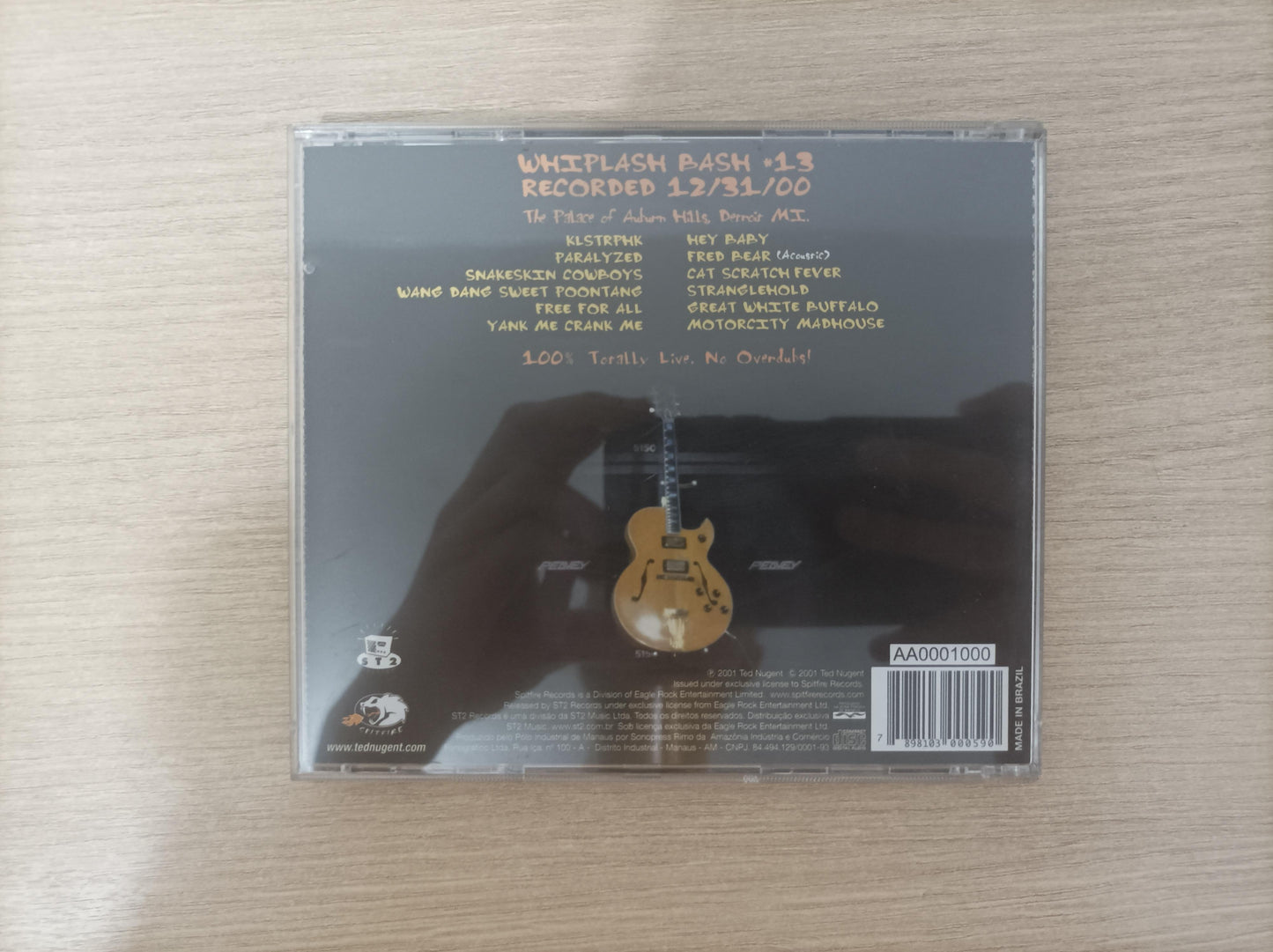 CD Ted Nugent Full Bluntal Nugity