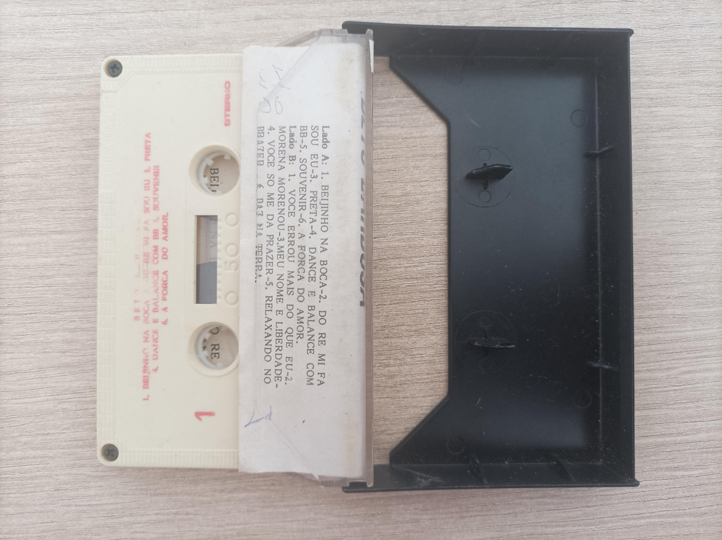 Fita K7 Cassete Beto Barbosa None