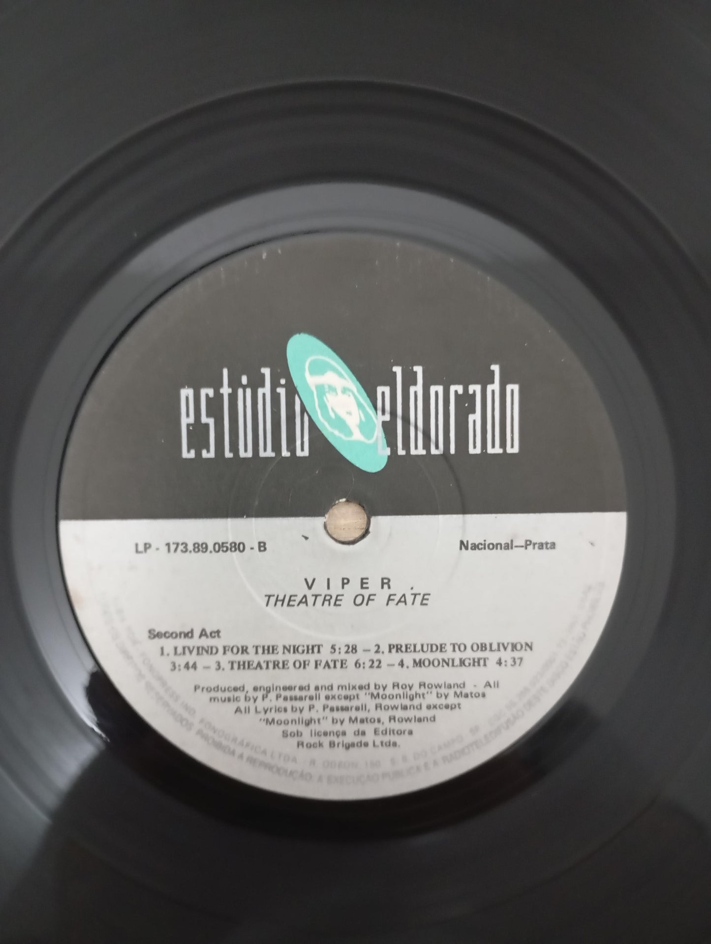 Lp Vinil Viper Theatre Of Fate