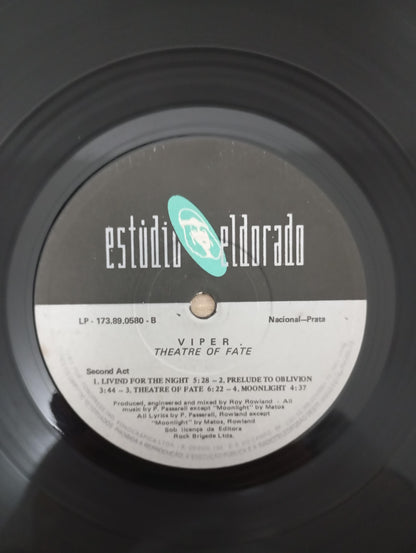 Lp Vinil Viper Theatre Of Fate