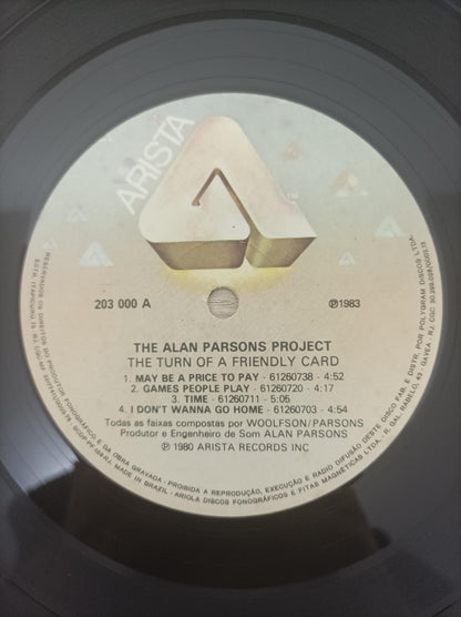 Disco Vinil The Turn Of Friendly Card Alan Parsons Project A