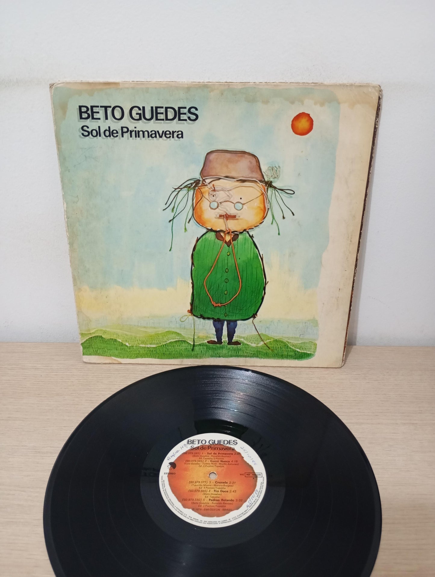 Lp Vinil Beto Guedes Sol De Primavera Capa Dupla
