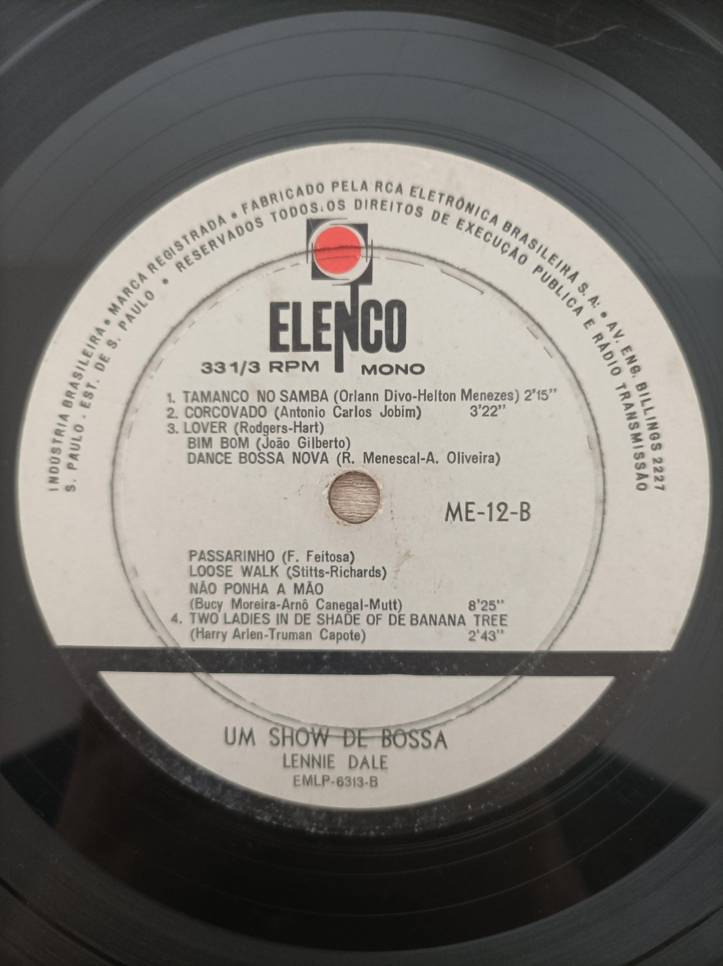 Lp Vinil Lennie Dale Um Show De Bossa..., Leia